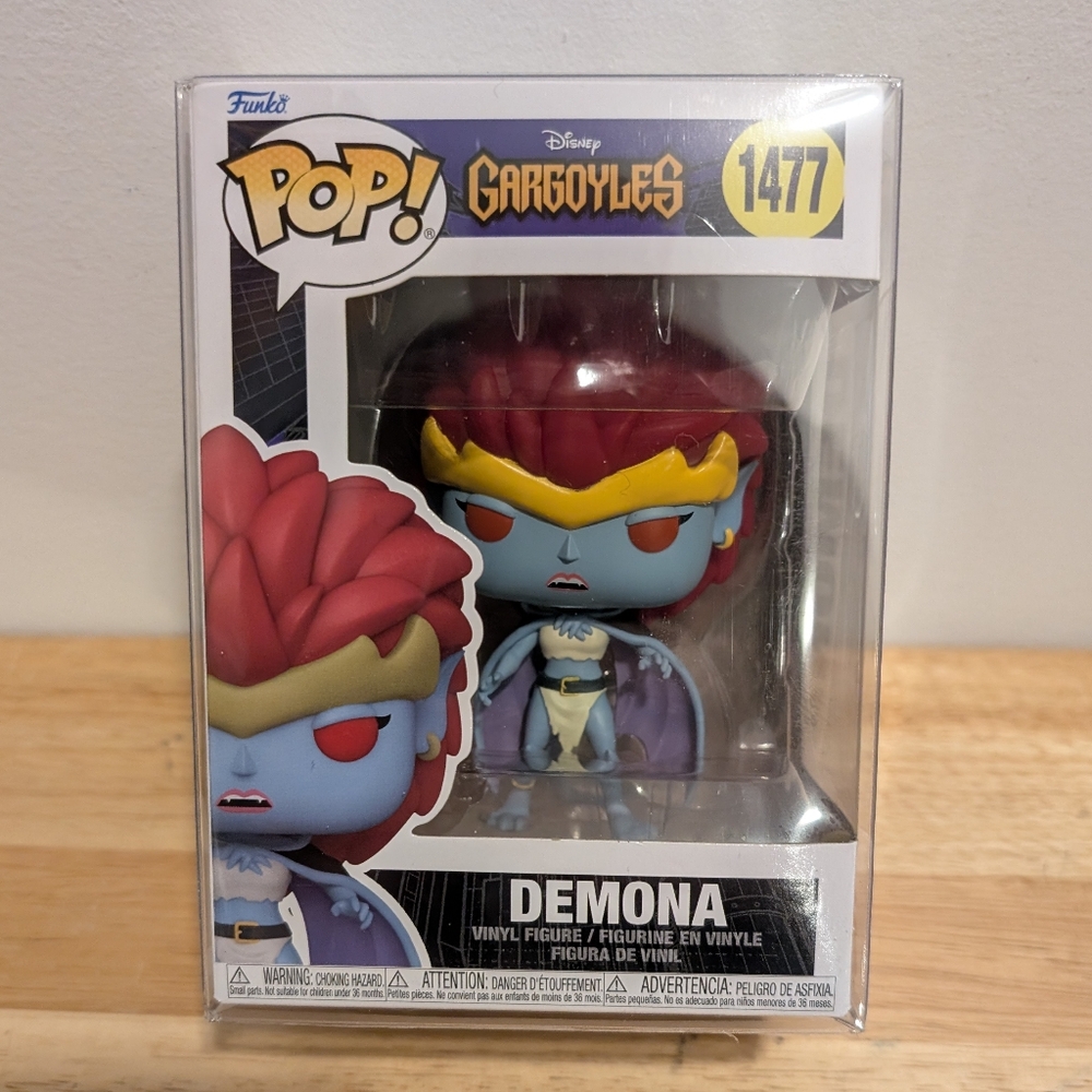 Funko Pop! Demona Vinyl Figure Brand New Come In Soft Pop Protector